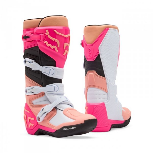 BUTY MOTOCYKLOWE DAMSKIE FOX COMP PINK PINK 9