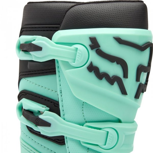 BUTY MOTOCYKLOWE JUNIOR FOX COMP TEAL Y5