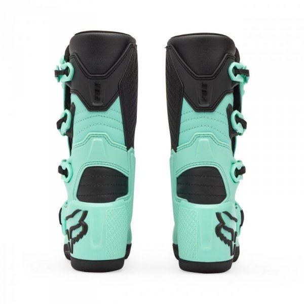BUTY MOTOCYKLOWE JUNIOR FOX COMP TEAL Y7