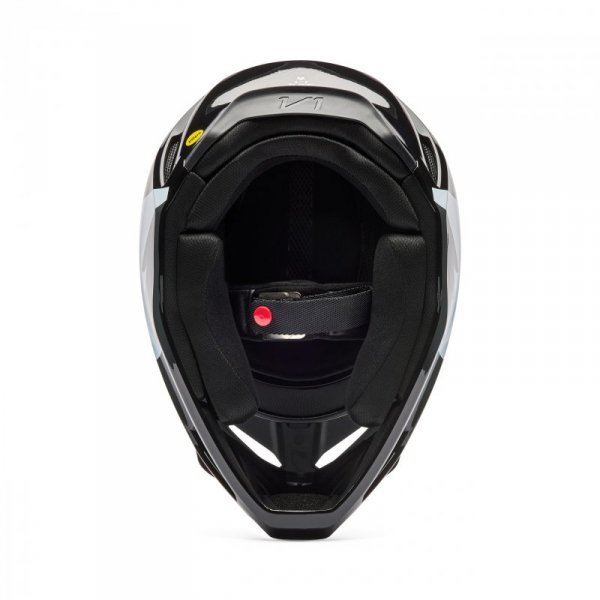 KASK MOTOCYKLOWY FOX V1 SHIELD BLACK XXL