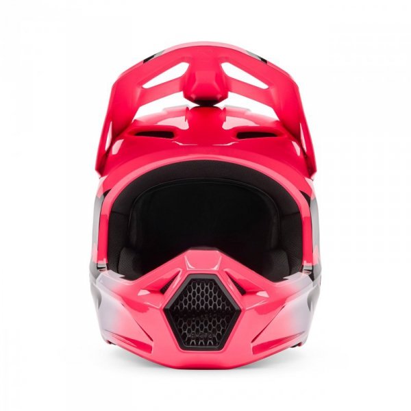 KASK MOTOCYKLOWY JUNIOR FOX V1 SHIELD PINK YL