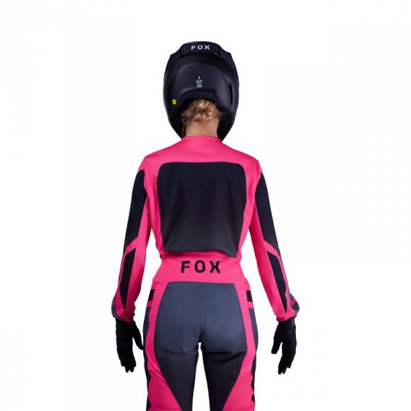 BLUZA MOTOCYKLOWA DAMSKA FOX 180 SHIELD BLACK PINK XS