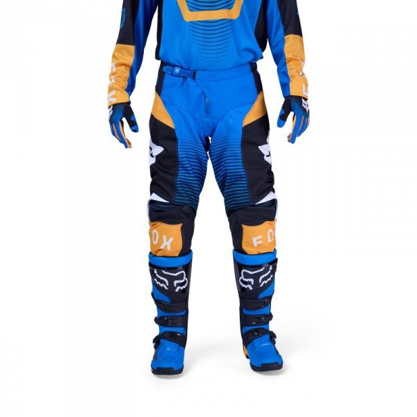 SPODNIE MOTOCYKLOWE FOX 180 COLLECT BLUE 38