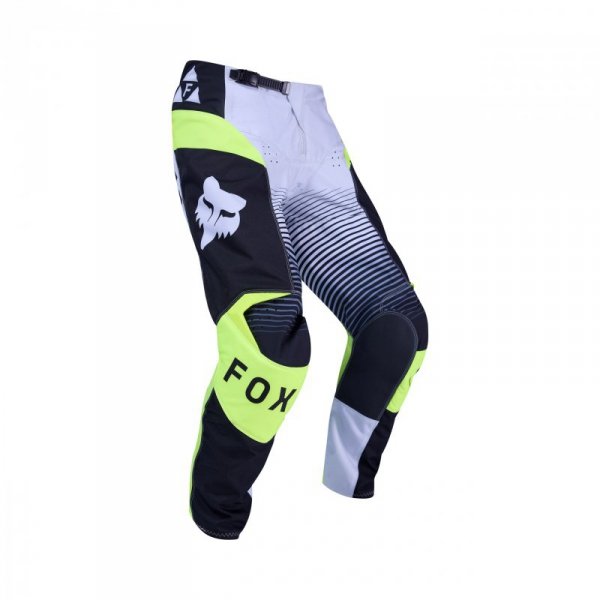 SPODNIE MOTOCYKLOWE FOX 180 COLLECT GREY YELLOW 38