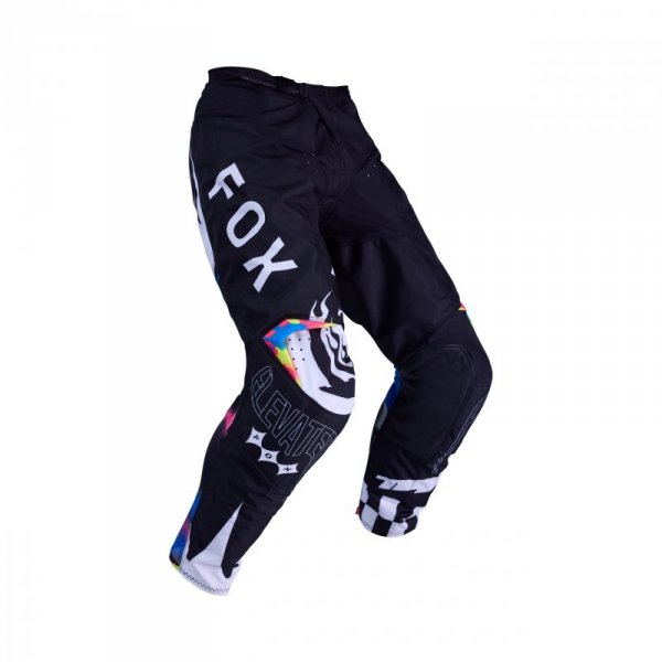 SPODNIE MOTOCYKLOWE FOX 180 IMAGE COSMO WHITE BLACK 34