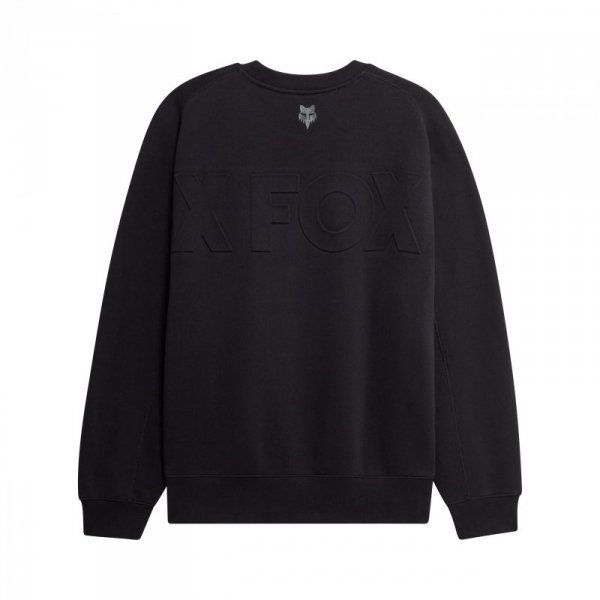 BLUZA FOX MOTO-X OVERSIZED FLEECE CREW BLACK L