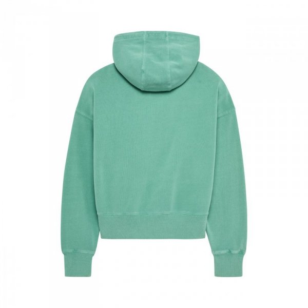 BLUZA Z KAPTUREM DAMSKA FOX WORDMARK OVERSIZED SPEARMINT S