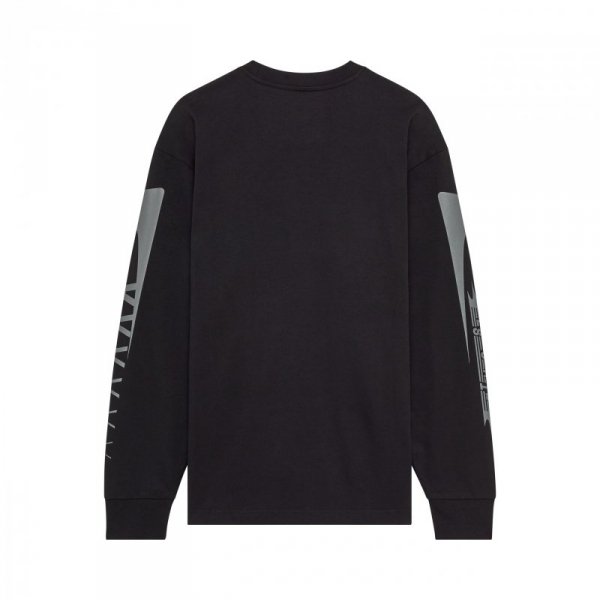 KOSZULKA Z DŁUGIM RĘKAWEM FOX IMAGE COSMO MW OVERSIZED BLACK S