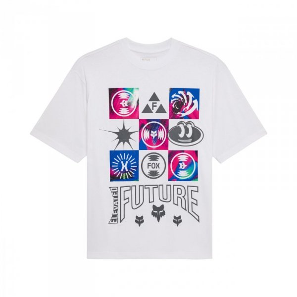 T-SHIRT FOX IMAGE COSMO MW OVERSIZED 1 WHITE M