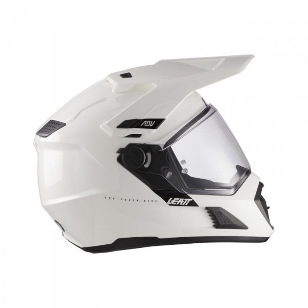 KASK MOTOCYKLOWY Z GOGLAMI LEATT ADV 7.5 WHITE S