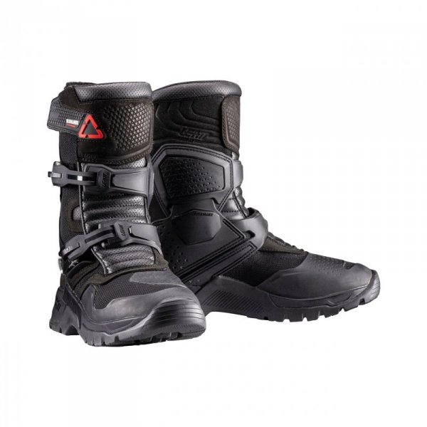 BUTY MOTOCYKLOWE LEATT ADV X-FLOW 7.5 BLACK SHORT US9