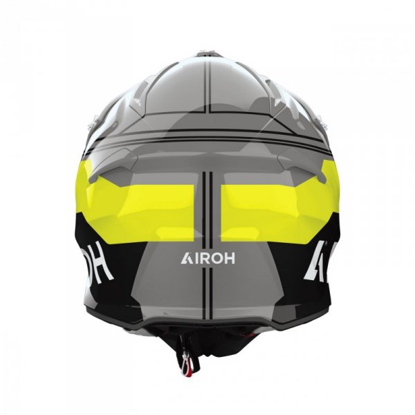 KASK MOTOCYKLOWY AIROH AVIATOR ACE 2 FURY YELLOW GLOSS XL