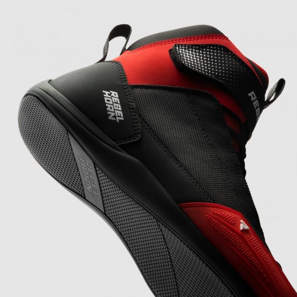 BUTY MOTOCYKLOWE REBELHORN SWIFT BLACK RED 47