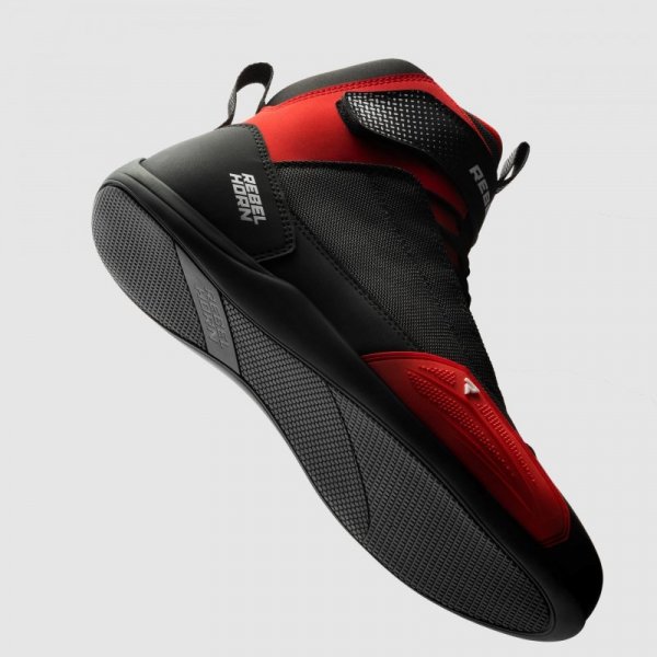 BUTY MOTOCYKLOWE REBELHORN SWIFT BLACK RED 48