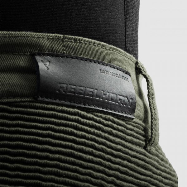 JEANSY MOTOCYKLOWE REBELHORN FASTER OLIVE GREEN 30/32