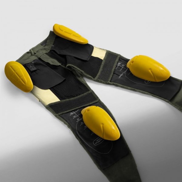 JEANSY MOTOCYKLOWE REBELHORN FASTER OLIVE GREEN 42/32