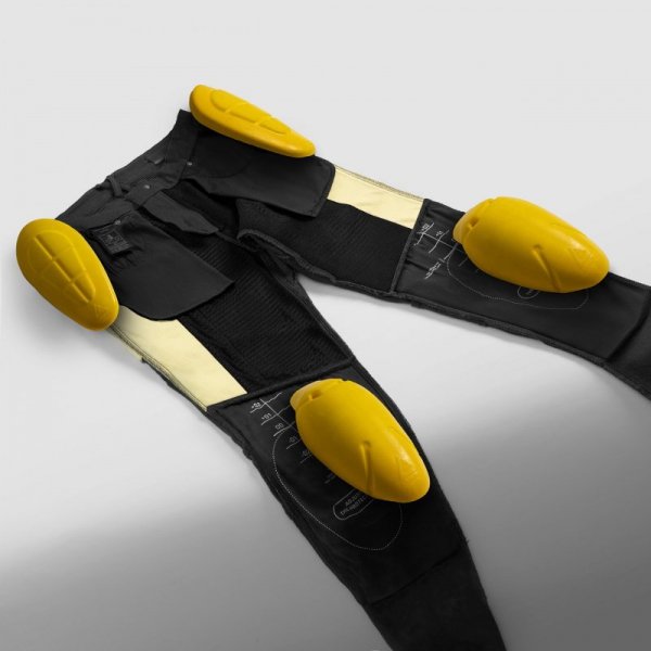 JEANSY MOTOCYKLOWE DAMSKIE REBELHORN FASTER BLACK 32/28 W32/28