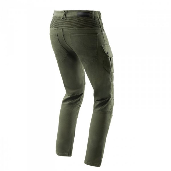 JEANSY MOTOCYKLOWE REBELHORN FASTER OLIVE GREEN 38/34