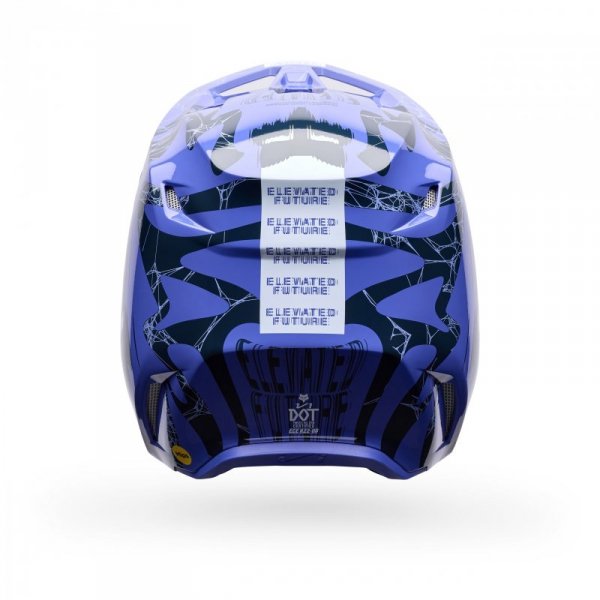 KASK MOTOCYKLOWY JUNIOR FOX V1 DIFFUSE SE PURPLE DOVE YM