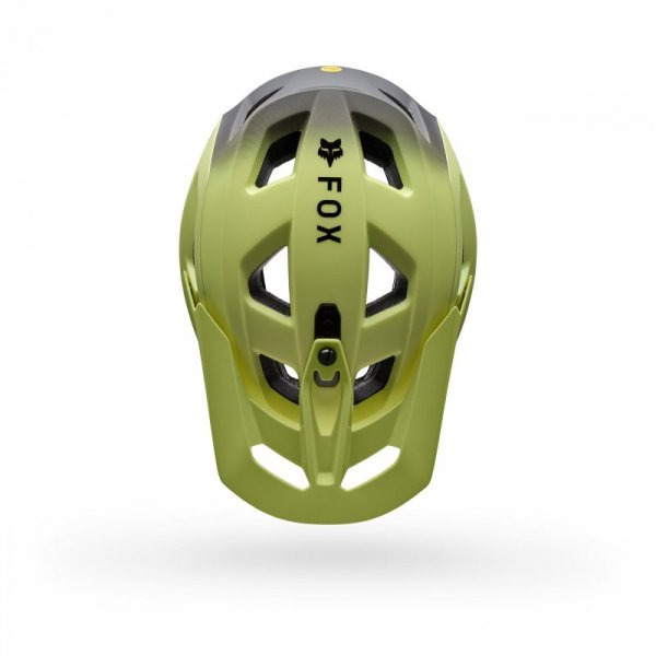 KASK ROWEROWY FOX SPEEDFRAME PRO BACKFADE LIME S