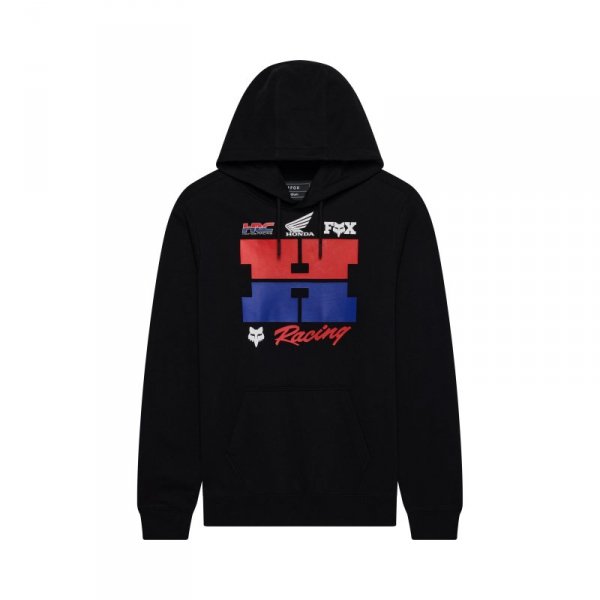 BLUZA Z KAPTUREM FOX HONDA BLACK M