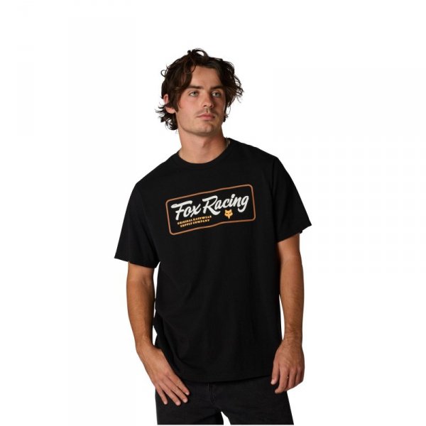 T-SHIRT FOX FUEL 195 ORIGINAL BLACK S