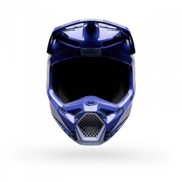 KASK MOTOCYKLOWY FOX V1 DIFFUSE SE PURPLE DOVE L