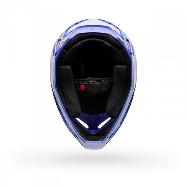 KASK MOTOCYKLOWY FOX V1 DIFFUSE SE PURPLE DOVE XL