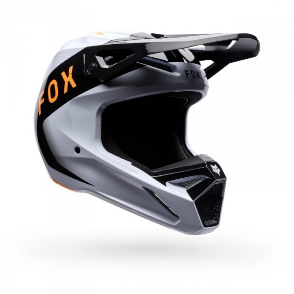 KASK MOTOCYKLOWY FOX V1 NOBLE BLACK WHITE S