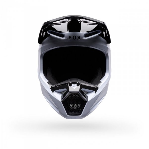 KASK MOTOCYKLOWY FOX V1 NOBLE BLACK WHITE XL