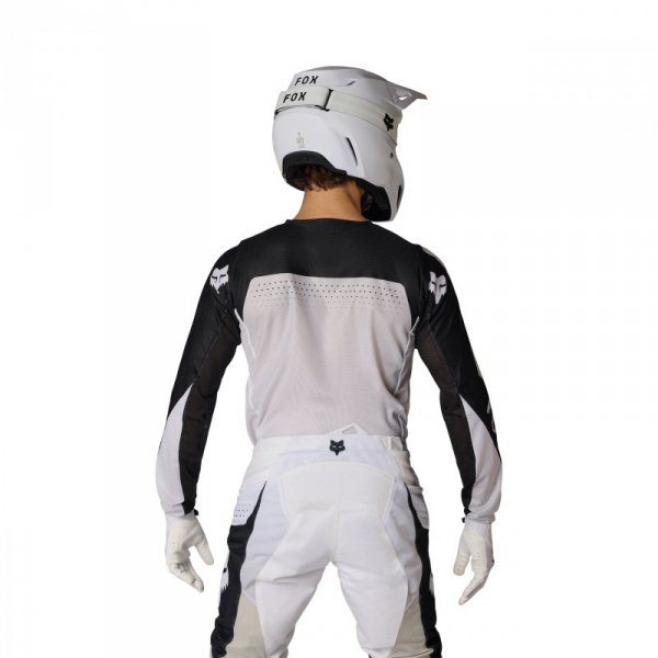 BLUZA MOTOCYKLOWA FOX 180 AIR TAPER BLACK WHITE XL