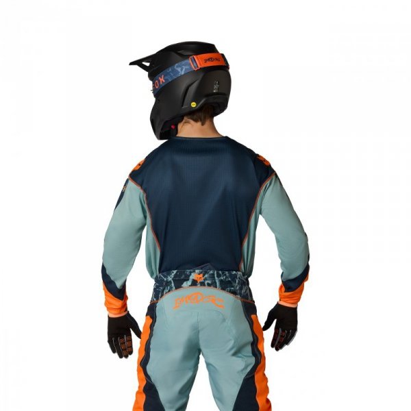 BLUZA MOTOCYKLOWA FOX 180 IMAGE PRINT ARCTIC BLUE M