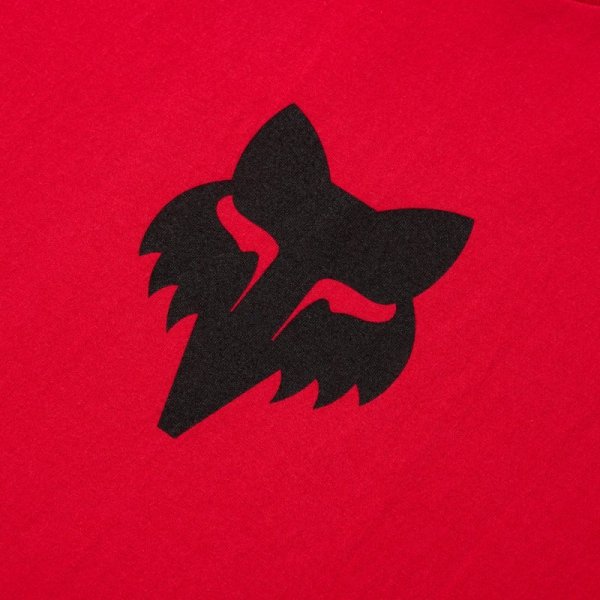 T-SHIRT FOX HEAD 195 ORIGINAL FLAME RED S