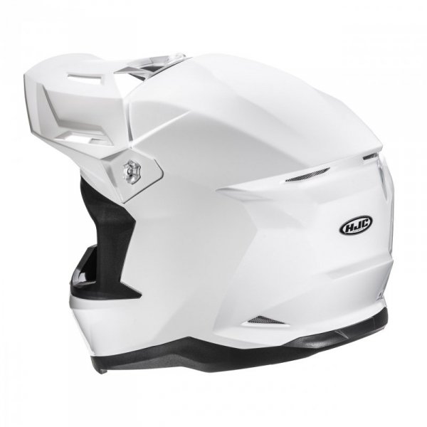 KASK MOTOCYKLOWY HJC C50 SOLID PEARL WHITE S