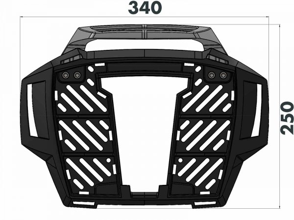 Hepco &amp; Becker stelaż Easyrack Aprilia Caponord 1200 (2013-2016)/1200 Rally 