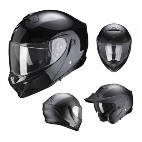 SCORPION KASK EXO-930 SOLID BLACK