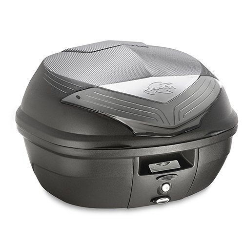 KAPPA KUFER CENTRALNY 35L MONOLOCK Z BIAŁYMI ODBLASKAMI ( ZAWIERA PŁYTĘ )