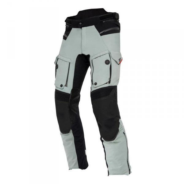SPODNIE MOTOCYKLOWE TEKSTYLNE REBELHORN RANGE GREY BLACK RED 5XL