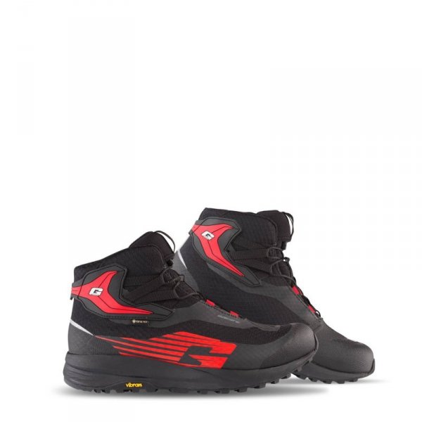 Buty motocyklowe GAERNE G-XENON GORE-TEX czarno/czerwone