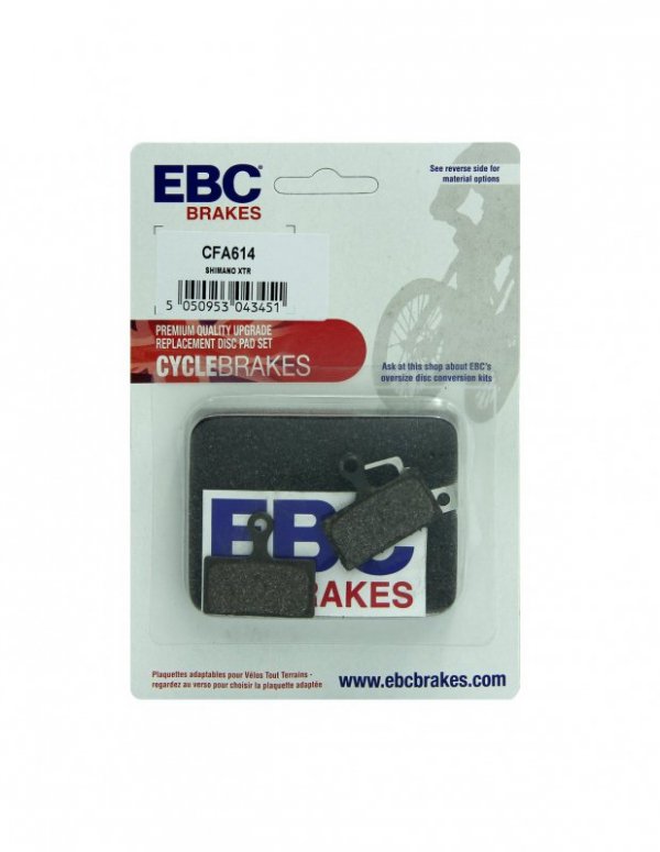 CFA614 - Klocki hamulcowe rowerowe (organiczne) EBC Brakes