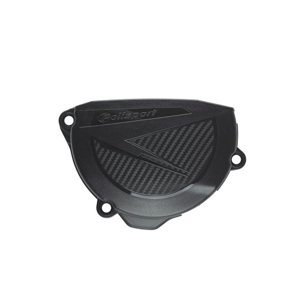 POLISPORT  OSŁONA POKRYWY (DEKLA) SPRZĘGŁA KTM SXF/EXCF 250/350 '09-12'  KOLOR CZARNY
