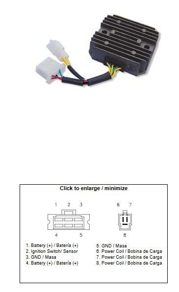 DZE REGULATOR NAPIĘCIA HONDA NX 650 DOMINATOR (25A)