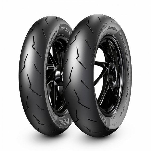 PIRELLI OPONA 100/90-12 DIABLO ROSSO SCOOTER SC 64P TL M/C REINF PRZÓD DOT 37-46/2025 (PIT BIKE)