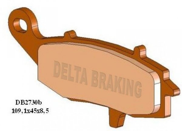 DELTA BRAKING KLOCKI HAMULCOWE KH229 PRZÓD LEWA TARCZA KAWASAKI ER-6F 06-16, KLE 650 10-14, KLE 650 VERSYS 07-16, ZR 750/1100, V