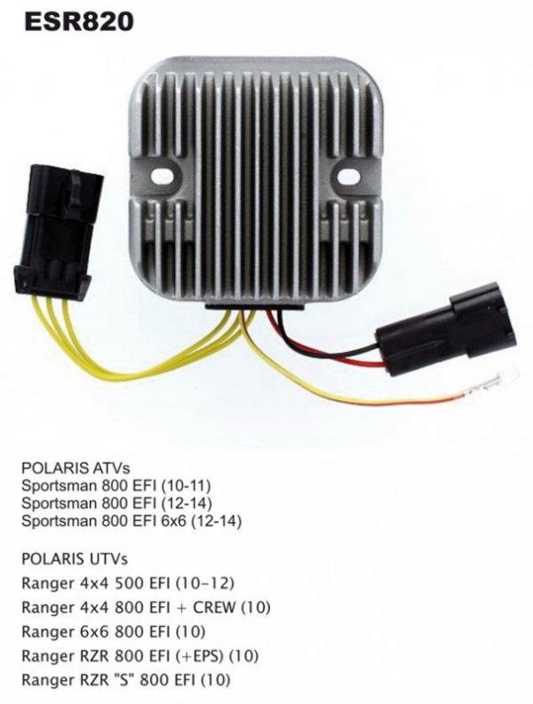 ELECTROSPORT REGULATOR NAPIĘCIA POLARIS SPORTSMAN 800 EFI 10-14, RANGER 500/800 EFI 10-14