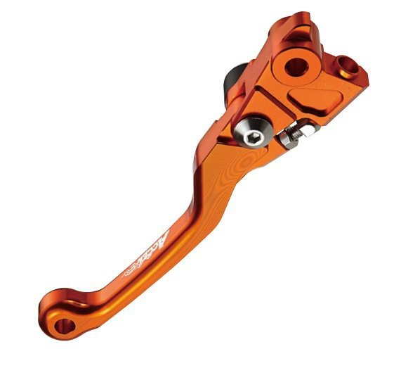 ACCEL DŹWIGNIA (KLAMKA NIEŁAMKA) SPRZĘGŁA (MAGURA) KTM SXF 450`09-12, SX 125`09-15 KOLOR POMARAŃCZOWY