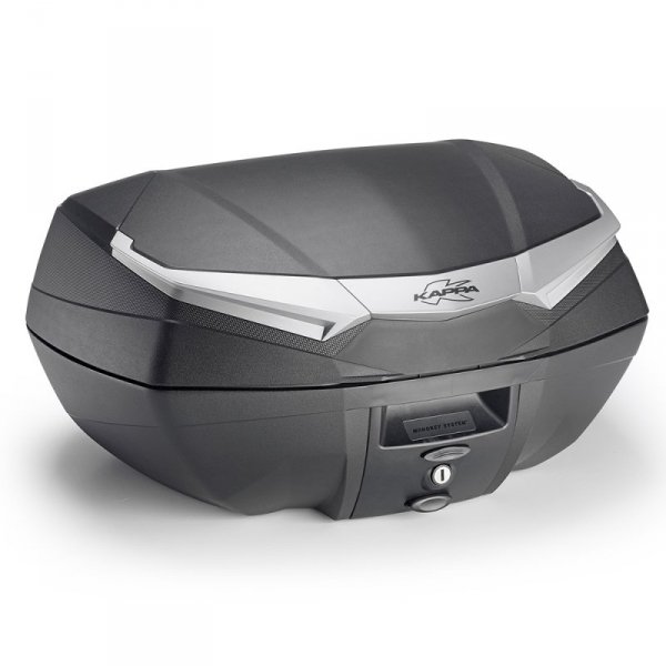 KAPPA KUFER CENTRALNY 49L MONOKEY K4900A KVANGUARD ZE SREBRNYMI WSTAWKAMI - NOWOŚĆ
