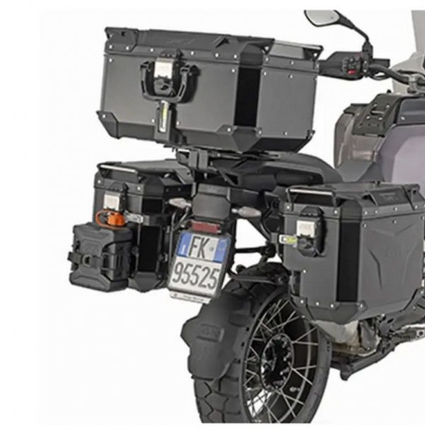 KAPPA STELAŻ KUFRÓW BOCZNYCH MONOKEY CAM SIDE BMW R 1300 GS ADVENTURE 25-, - POD KUFRY KVG KVOYAGER ALU - PRAWY KVGS33 WCIĘTY