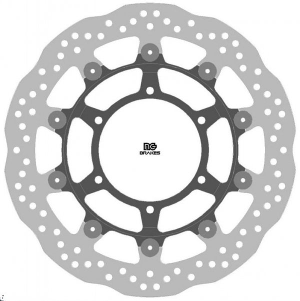 NG TARCZA HAMULCOWA PRZÓD BENELLI LEONCINO 500 CINQUECENTO ABS 21-23 (320X112X5MM) (6X8,25MM) WAVE