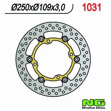 Tarcza hamulcowa przednia Kawasaki KX / KXF / KLX